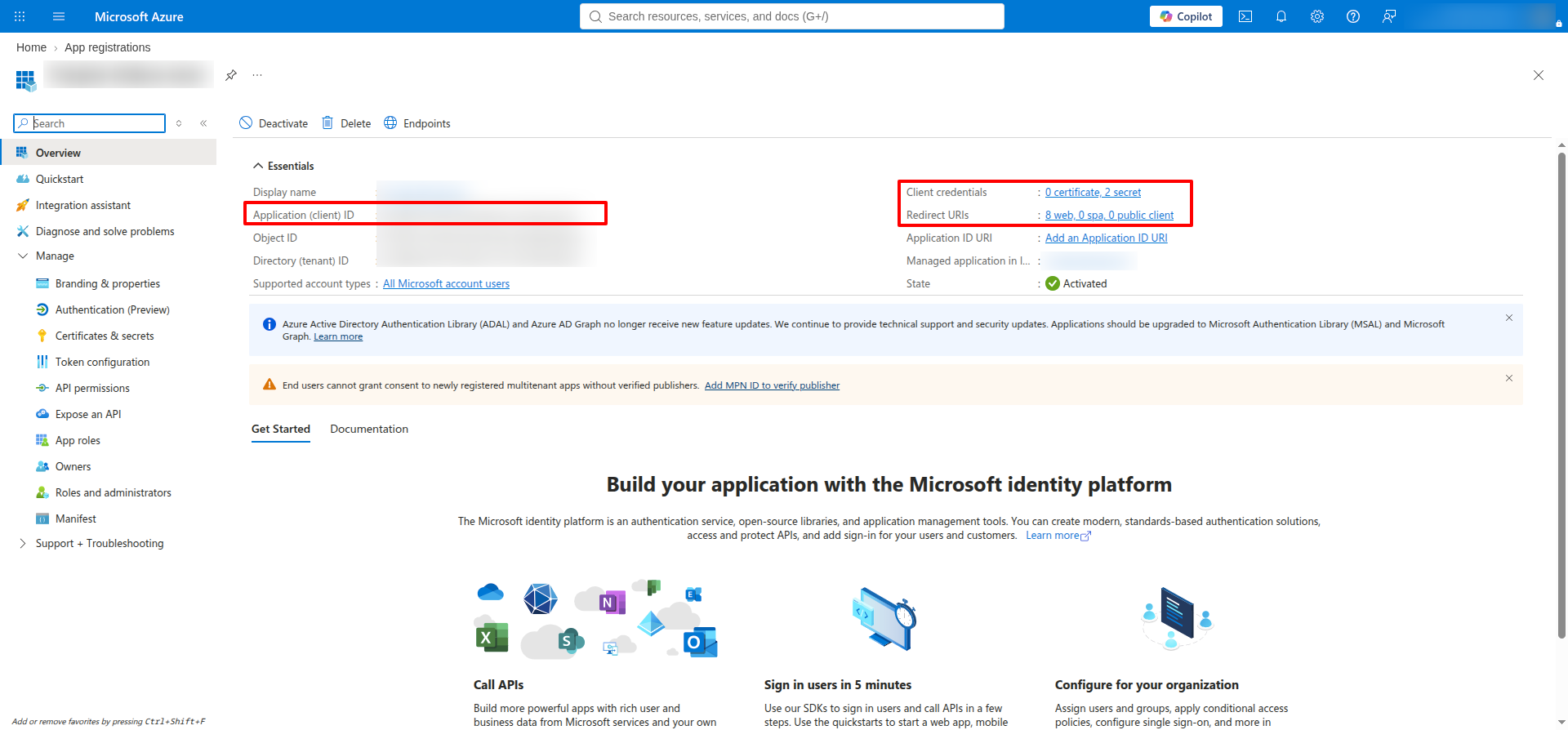Application Client ID Overview