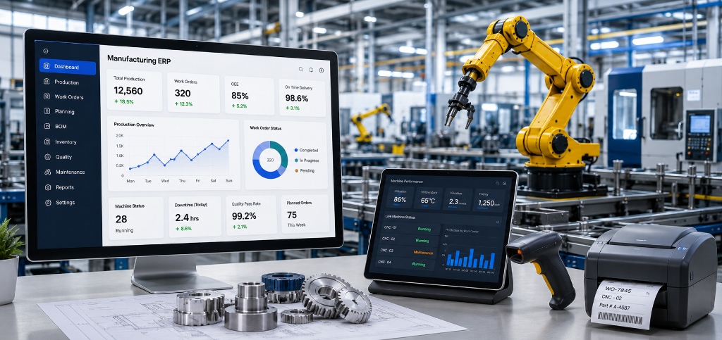 Manufacturing ERP & Operations Control