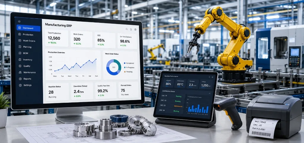 Manufacturing ERP & Operations Control